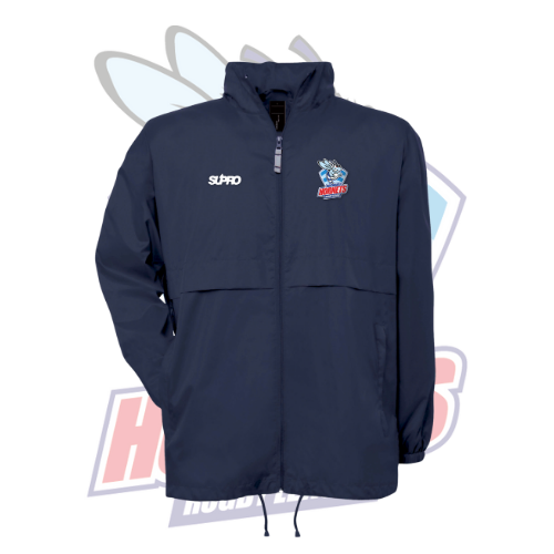 Rochdale Hornets Kids Supro Windbreaker Jacket Navy