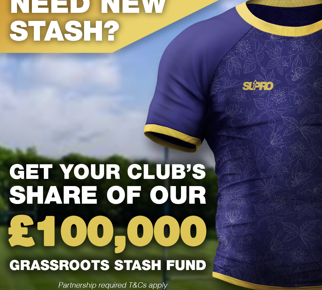 Grassroots Stash Fund, £100,000 of stash support for UK clubs