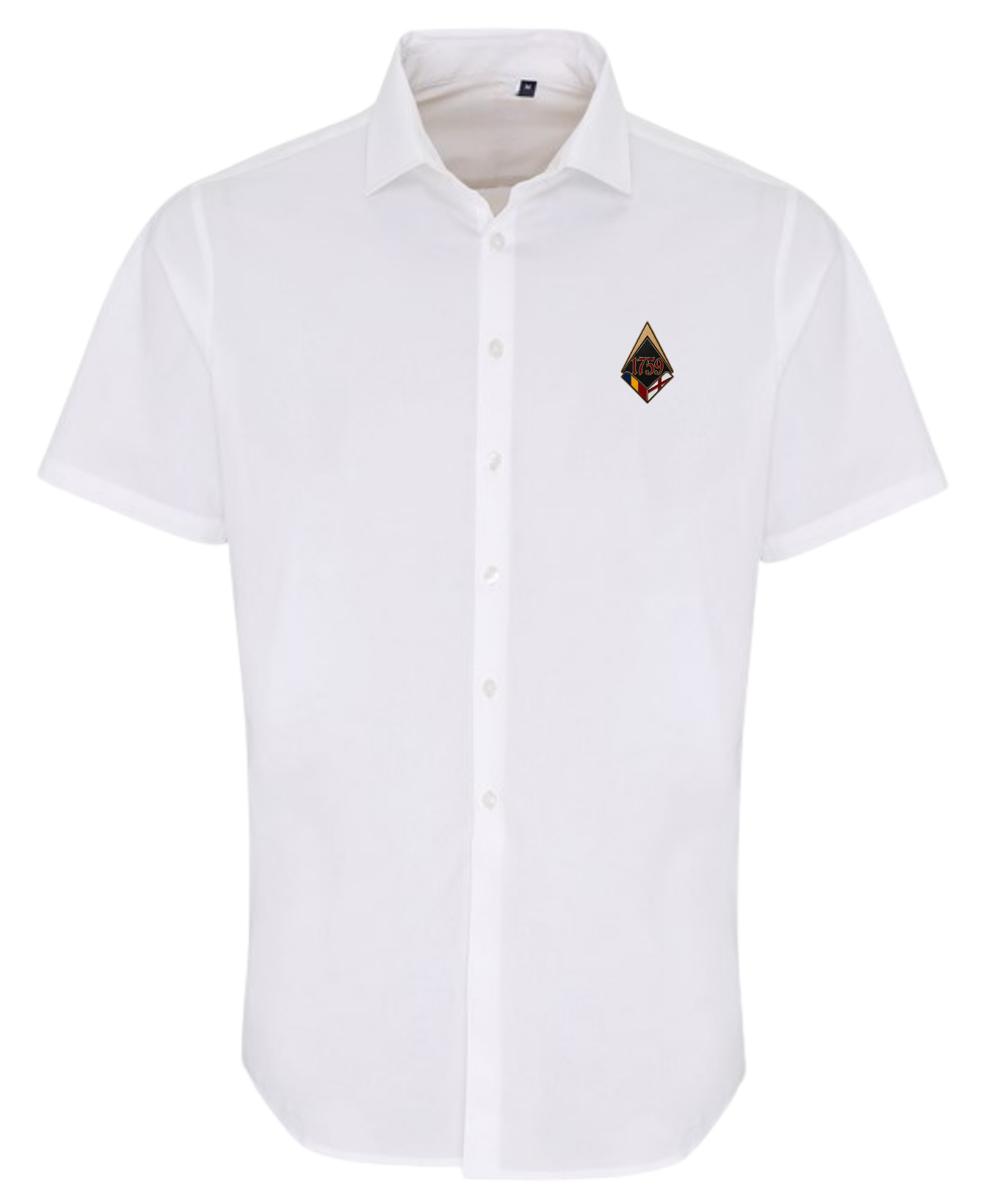 1759 Short Sleeve White Shirt