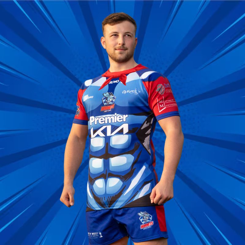 Rochdale Hornets Special Edition Superhero Replica Shirt - YTH & ADULT