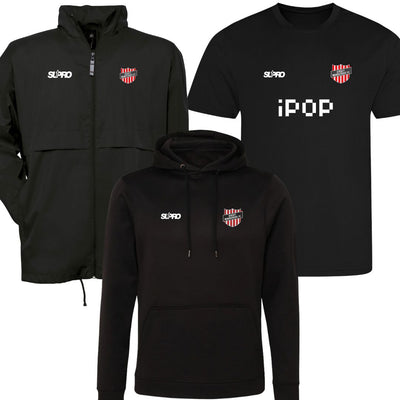 Jersey Wanderers Training Hoodie/Tee & Jacket Bundle