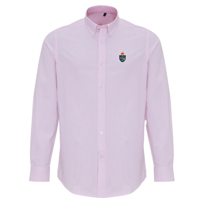 British Police Rugby Pink Oxford Shirt