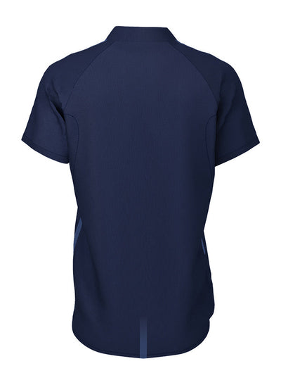 SUPRO SWINTON TEAM COLLARLESS POLO SHIRT- NAVY - ADULT & YOUTH