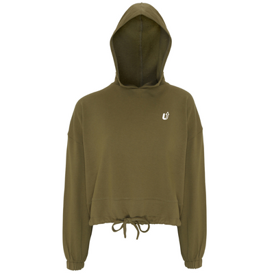 Supro Active Cropped Oversized Hoodie