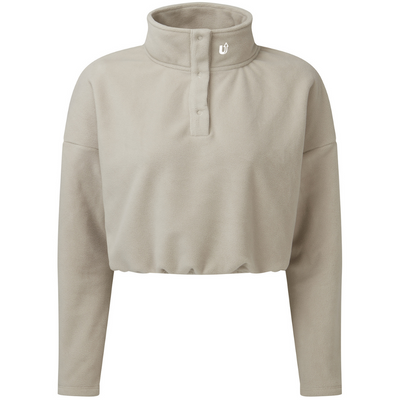 Supro Active Cropped Fleece Sweatshirt