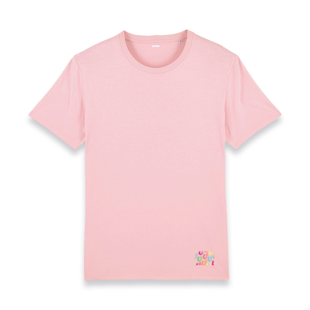 Supro Flair Unisex T-Shirt - Cotton Pink