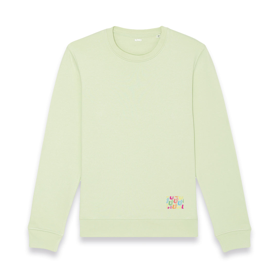 Supro Flair Sweatshirt - Stem Green