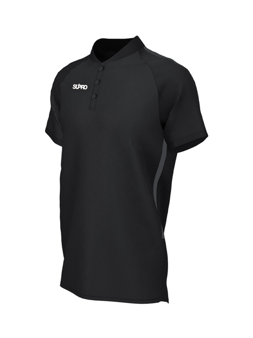Supro Adults Collarless Training Polo