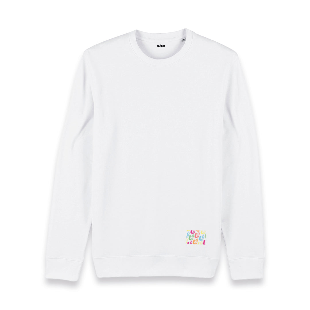 Supro Flair Sweatshirt - White