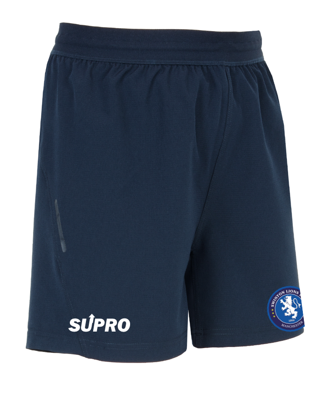 SUPRO SWINTON TEAM TRAINING RUGBY SHORTS- NAVY ADULT
